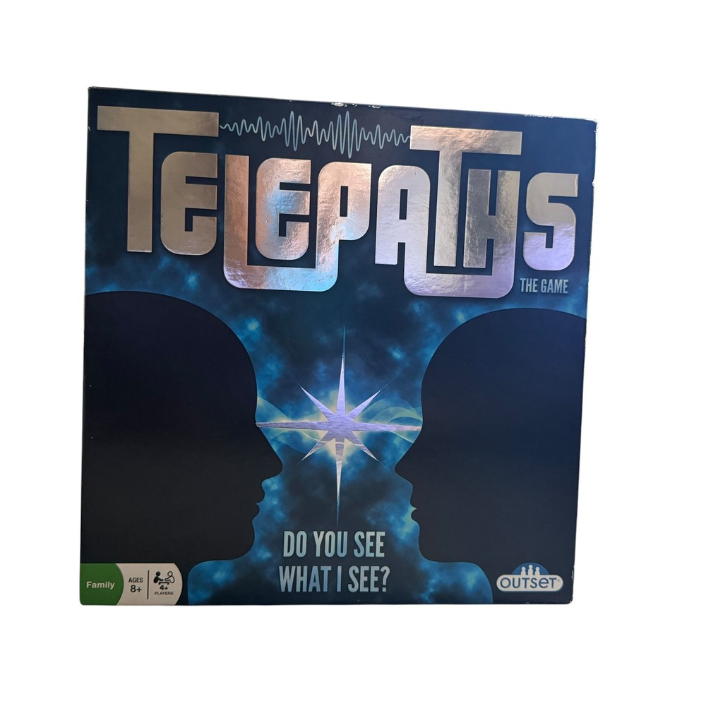 Outset Media Telepaths Board Game Family Party Word Association Matching Game